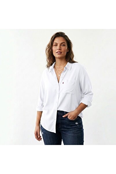Levi's cămașă cu mânecă lungă pentru femei, din țesătură de viscoză respirabi...