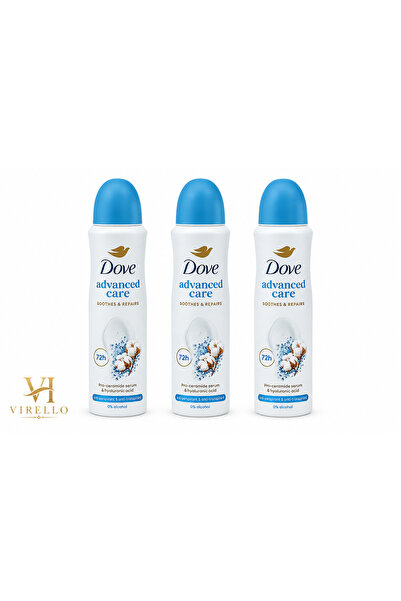 Dove Σετ 3 x Αποσμητικό Σπρέι Προηγμένης Φροντίδας Καταπραΰνει & Επανορθώνει,...
