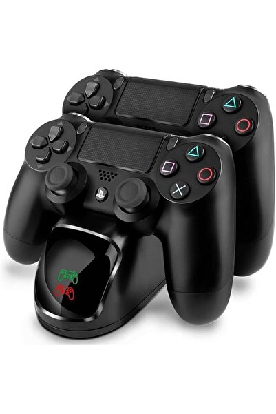 GENERAL Dual USB Charging Dock for Playstation 4 / Playstation 4 / Slim / Pla...