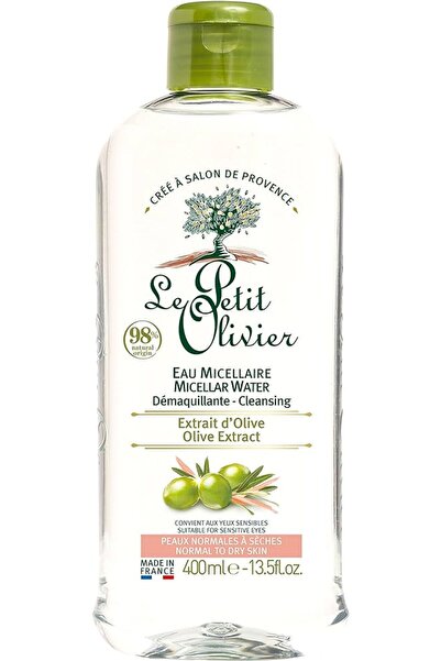 Le Petit Olivier Apă micelară de curățare cu extract de măsline, 2 x 400 ml