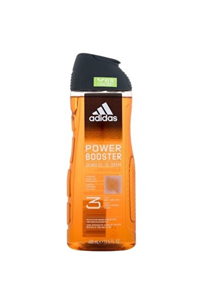 adidas Set de 2 x Gel de duș, Power Booster, pentru bărbați, 2 x 250 ml