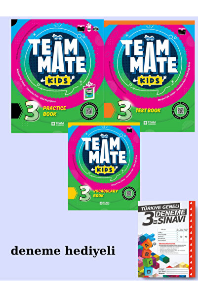 Team Elt Publishing TeamMate Kids 3 Practice Book (+Quizzes)+Test Book+Vocabu...