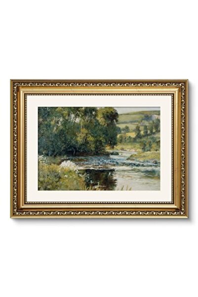 ALAYRA International لوحة فنية جدارية من ALAYRA Nature Streamside بتصميم فيكت...