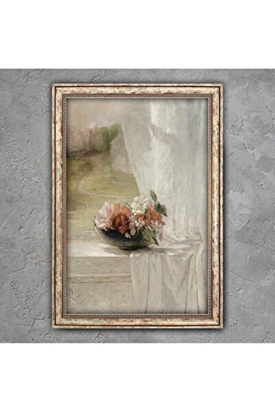ALAYRA International Signtouch Floral Classic Vase Antique Style Wall Art Out...