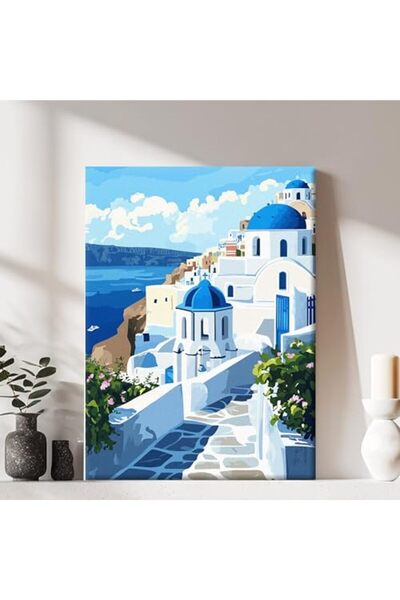 ALAYRA International Signtouch Peaceful Scenic Landscape Wrap Framed Canvas W...