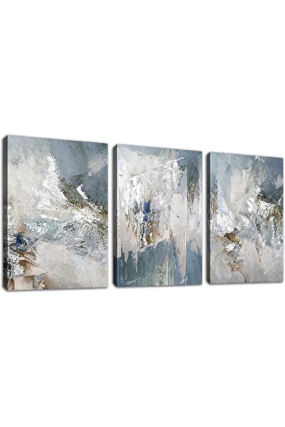 ALAYRA International ALAYRA Abstract Unframed Canvas Wall Art 60x80 cm