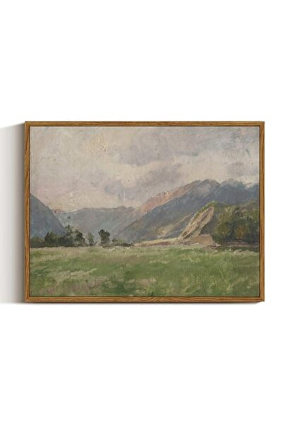 ALAYRA International Signtouch Retro Wild Field Canvas Wall Art Outer Frame 5...