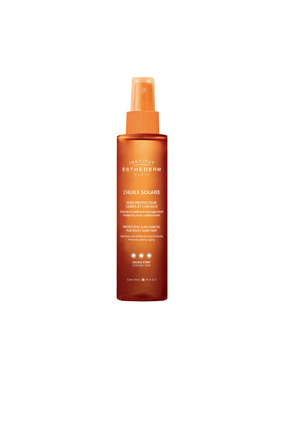 Institut Esthederm L& # 39; HUILE SOLAIRE spray pentru corp și păr cu protecț...