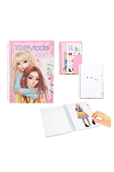 Top Model Cep Boy Boyama Kitabı 413444