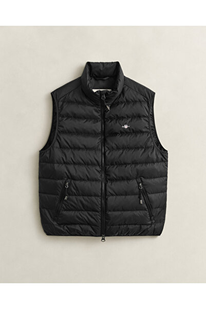 Gant Erkek Siyah Regular Fit Yelek