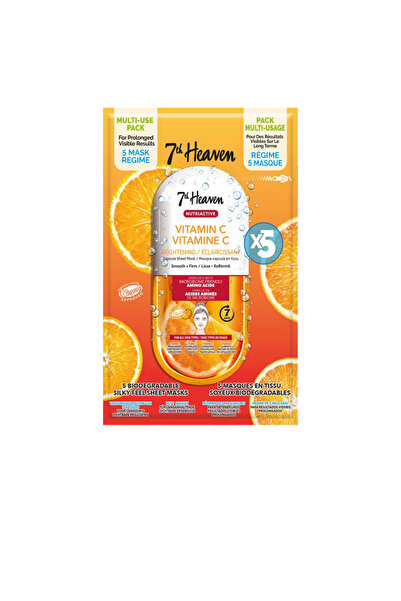 7th Heaven Măști cu vitamina C 5 bucăți