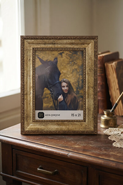 Asya Çerçeve Tılsım Serisi 15 x 21 Fotoğraf Çerçevesi Camlı Dekoratif Duvar &...