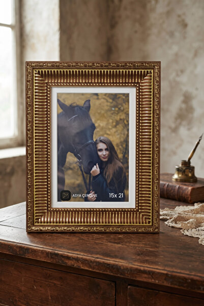 Asya Çerçeve Tılsım Serisi 15 x 21 Fotoğraf Çerçevesi Camlı Dekoratif Duvar &...