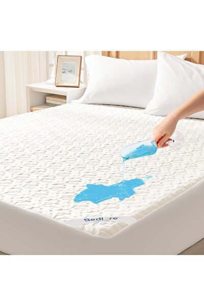 OtherMax Husă de Protecție pentru Saltea Impermeabilă Antialergică Albă 160x2...