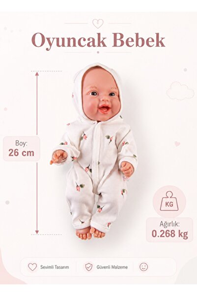 kitikate Rosy Bebek Ten Renk 26 cm