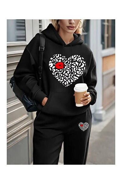 LOTS MODA SET DE Trening OVERSIZE CU GLUGĂ, IMPRIMAT, UNISEX, PENTRU FEMEI/BA...