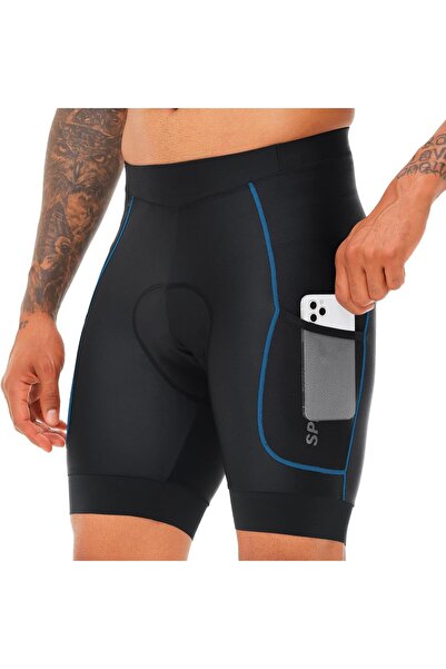 OtherMax Pantaloni scurți de ciclism pentru bărbați cu bazon respirabili anti...