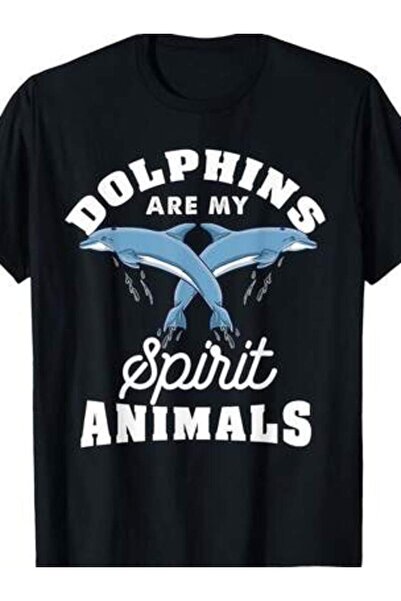 2BIR Dolphin Saying My Spirit Animal T-Shirt