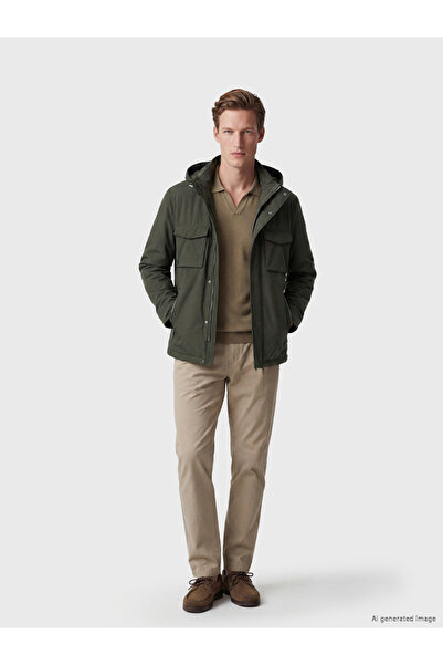 LC Waikiki Standard Fit Hooded Men's Coat