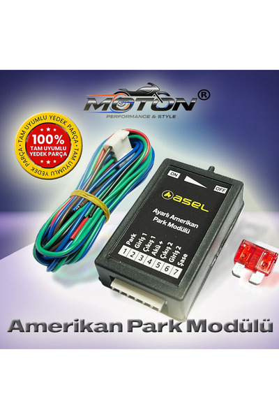 MOTON Ayarlı Amerikan Park Modülü - Tüm Araçlar İçin 12V Arıza Işığı Yakmayan...