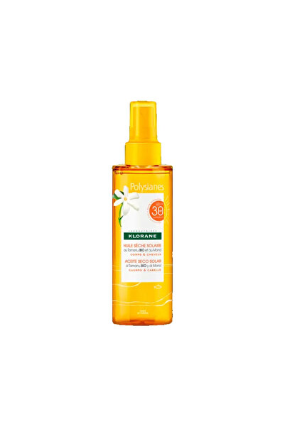 Klorane Ulei de protecție solară Tamanu și Monoi 100ml