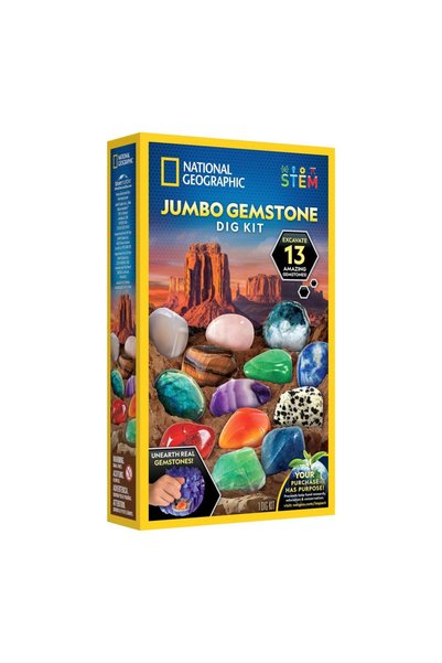 NATIONAL GEOGRAPHIC set de excavare si descoperire pietre pretioase mari