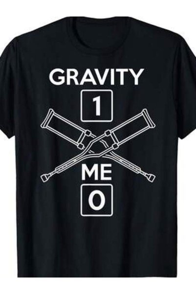 k222 Gty Test Funny Broken Leg Get Well Soon Gift T-Shirt