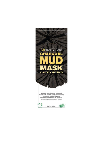 7th Heaven FAB FACE FOOD CHARCOAL mască de nămol detoxifiantă cu cărbune 10g
