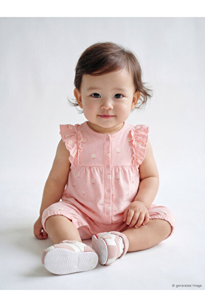 LC Waikiki Floral Baby Girls' Jumpsuit