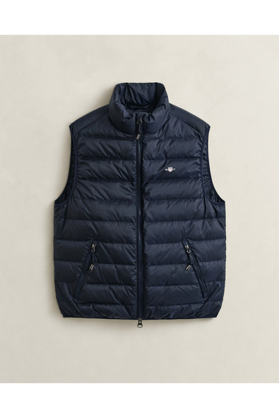 Gant Erkek Lacivert Regular Fit Yelek