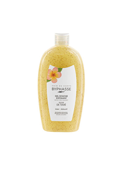 BYPHASSE GEL DE DUȘ EXFOLIANT CU FLORI DE TIARE 750 ml