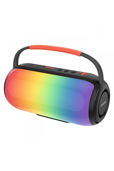 DUDAO Portable Bluetooth Speaker Y21, 2 x 5W, TWS, RGB, Black