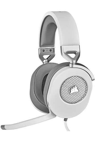 Corsair Ακουστικά Ενσύρματα HS65 Λευκά