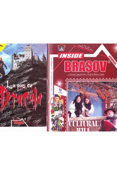 MIRACOL La pas cu Dracula + Revista Inside Brasov