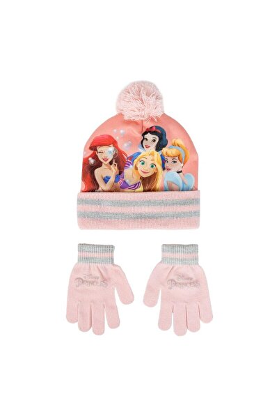 Cerda Set pălărie și mănuși Prințese Disney