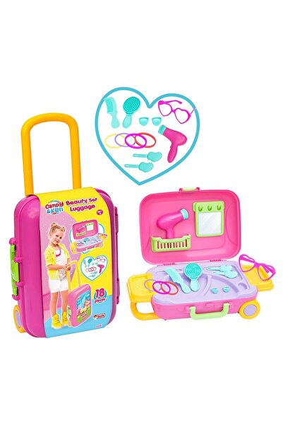 Dede Oyuncak Fen Oyuncak Candy & Ken Güzellik Set Bavulum