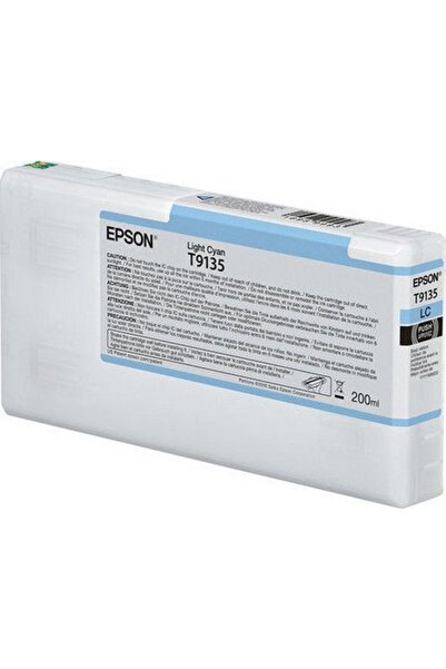 EPSON Φυσίγγιο Inkjet C13T913500 Ανοιχτό Κυανό 200ml