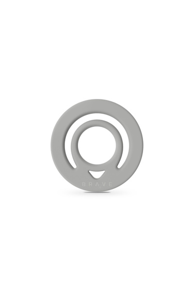 Brave Grip Dual-Sided Magnetic Phone Ring Holder | Durable Silicone Finger St...