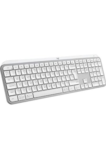 logitech Πληκτρολόγιο Ασύρματο MX Keys S Bluetooth σε Ανοιχτό Γκρι