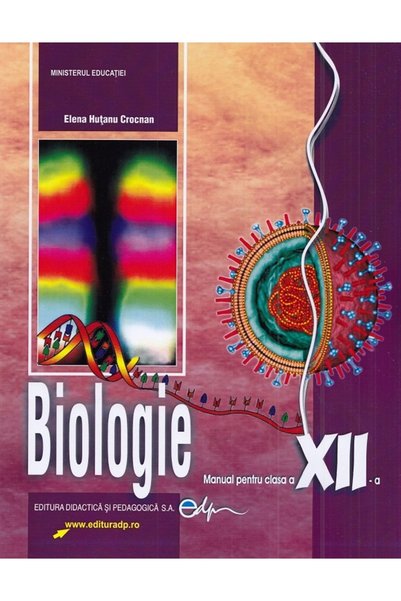 Didactica si Pedagogica Biologie - Clasa 12 - Manual - Elena Hutanu Crocnan