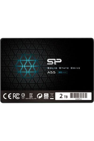 Silicon Power 2TB Ace A55 SP002TBBSS3A55S25 Μονάδα Στερεάς Κατάστασης SATA II...
