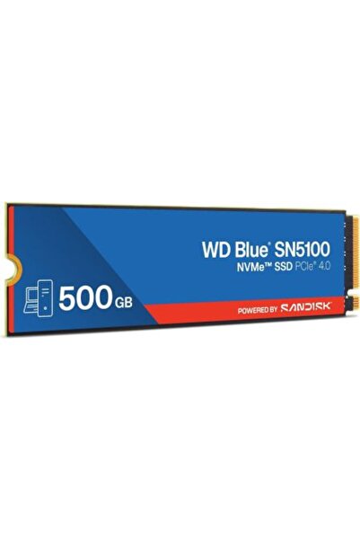 WESTERN DIGITAL 500GB SN5100 WDS500G5B0E-00CPE0 Μονάδα Στερεάς Κατάστασης PCI...