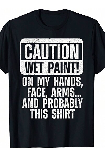 25W Cool Painter Art Graphic T-Shirt For Men Streetwear Daily Wear 1pc
