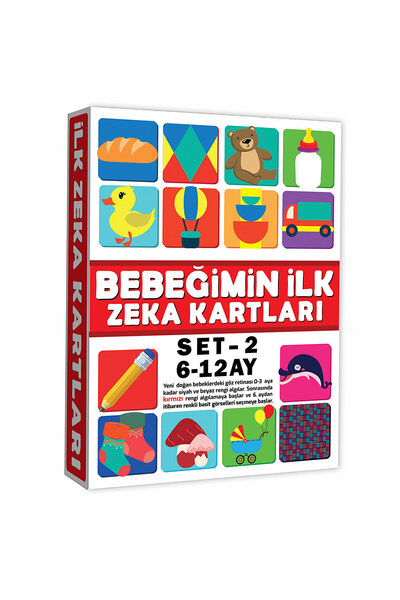 Diytoy Eğitici Kartlar 6-12 Ay Erken Eğitim Zeka Kartı