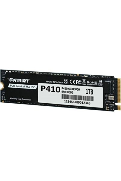 Patriot 1TB P410 P410P1TBM28H Μονάδα Στερεάς Κατάστασης PCI-E SSD M.2