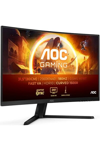 Aoc LCD LED 31.5 " CQ32G4VE QHD Μαύρο Κυρτή