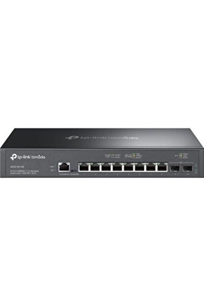 TP-LINK Διακόπτης rackmount 8 θυρών SG3210X-M2 V1.0 RJ-45 1Gbps & 2 xSFP+ 10Gbps