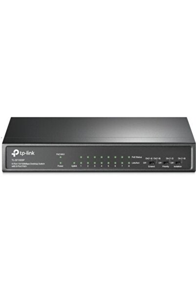 TP-LINK Διακόπτης 9 (8 PoE+) θυρών TL-SF1009P V1.0 RJ-45 100 Mbps