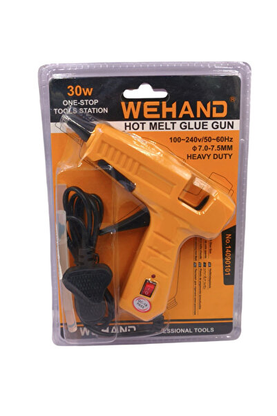 wehand مسدس غراء حراري - أداة لاصقة يدوية عالية الأداء بقوة 30 واط - لاصق قوي...