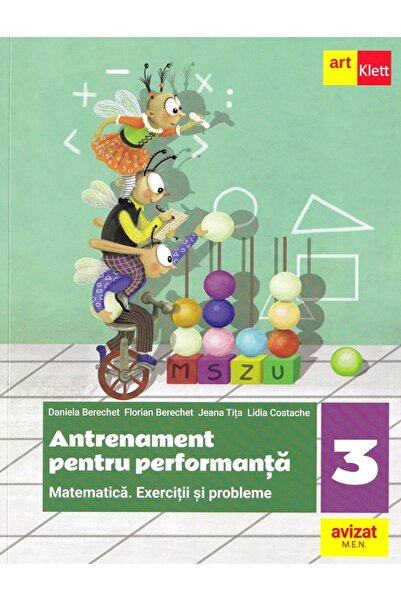 Grupul Editorial Art Matematica. Antrenament pentru performanta - Clasa 3 - D...